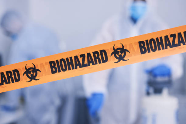 Professional Biohazard technician working in Dinuba, CA